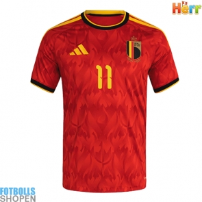 Billiga Belgien Jeremy Doku #11 Hemmatröja VM 2026 Kortärmad
